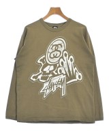 STUSSY（ステューシー）Tシャツ・カットソー カーキ サイズ:L メンズ/2200651243025
