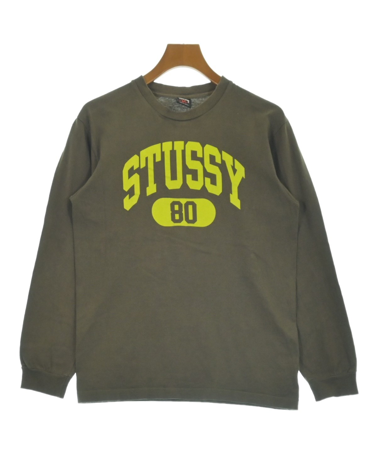 STUSSY（ステューシー）Tシャツ・カットソー カーキ サイズ:M メンズ