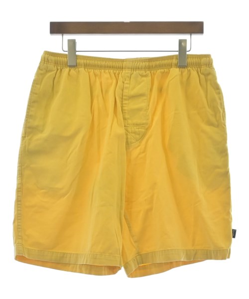 STUSSY(ステューシー)ショートパンツ 黄 サイズ:M/2200648154143