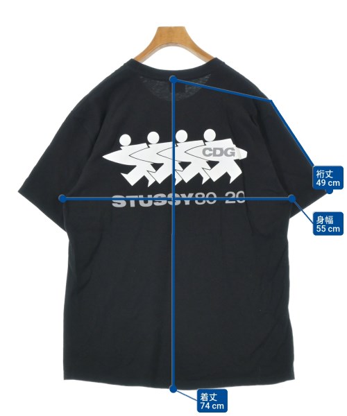 STUSSY（ステューシー）Tシャツ・カットソー 黒 サイズ:L メンズ/2200645879100