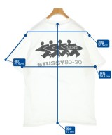 STUSSY（ステューシー）Tシャツ・カットソー 白 サイズ:L メンズ/2200645879117