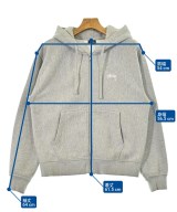 STUSSY（ステューシー）パーカー グレー サイズ:S メンズ/2200702694011