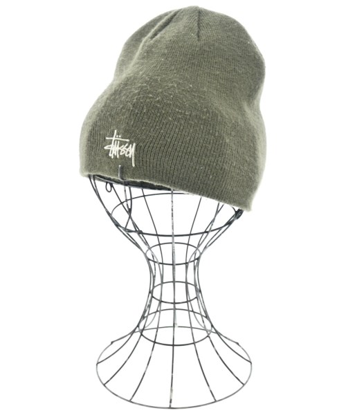 STUSSY(ステューシー)ニットキャップ・ビーニー カーキ サイズ:-/2200702694073