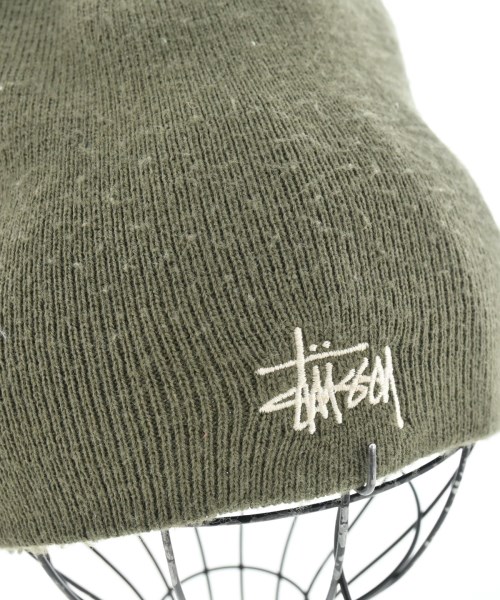 STUSSY（ステューシー）ニットキャップ・ビーニー カーキ サイズ:- メンズ/2200702694073