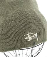 STUSSY（ステューシー）ニットキャップ・ビーニー カーキ サイズ:- メンズ/2200702694073