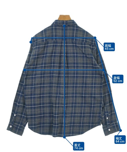 STUSSY（ステューシー）カジュアルシャツ グレー サイズ:M メンズ/2200702798023