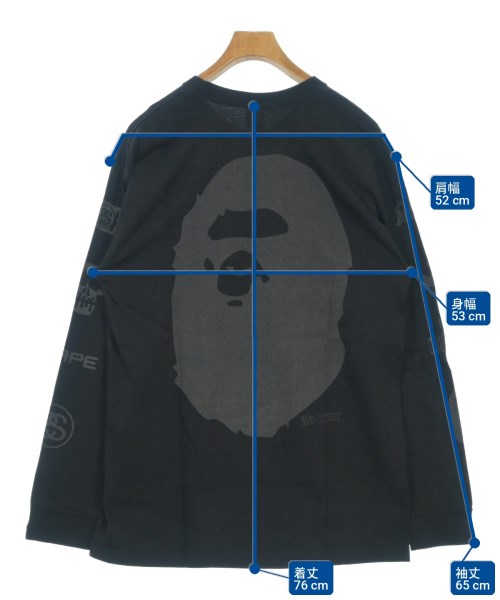 STUSSY（ステューシー）Tシャツ・カットソー 黒 サイズ:L メンズ/2200703043061