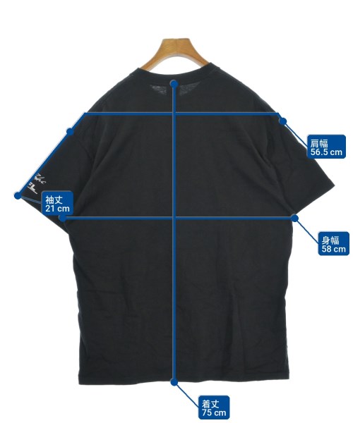 STUSSY（ステューシー）Tシャツ・カットソー 黒 サイズ:XL メンズ/2200703231062