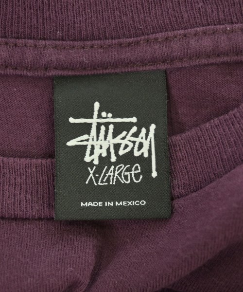 STUSSY（ステューシー）Tシャツ・カットソー 紫 サイズ:XL メンズ/2200697863034