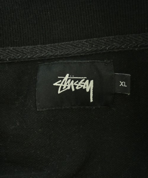 STUSSY（ステューシー）ポロシャツ 黒 サイズ:XL メンズ/2200697863041