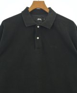 STUSSY（ステューシー）ポロシャツ 黒 サイズ:XL メンズ/2200697863041