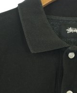 STUSSY（ステューシー）ポロシャツ 黒 サイズ:XL メンズ/2200697863041