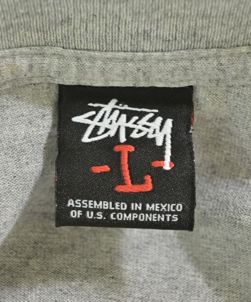 STUSSY（ステューシー）Tシャツ・カットソー グレー サイズ:L メンズ/2200704073012