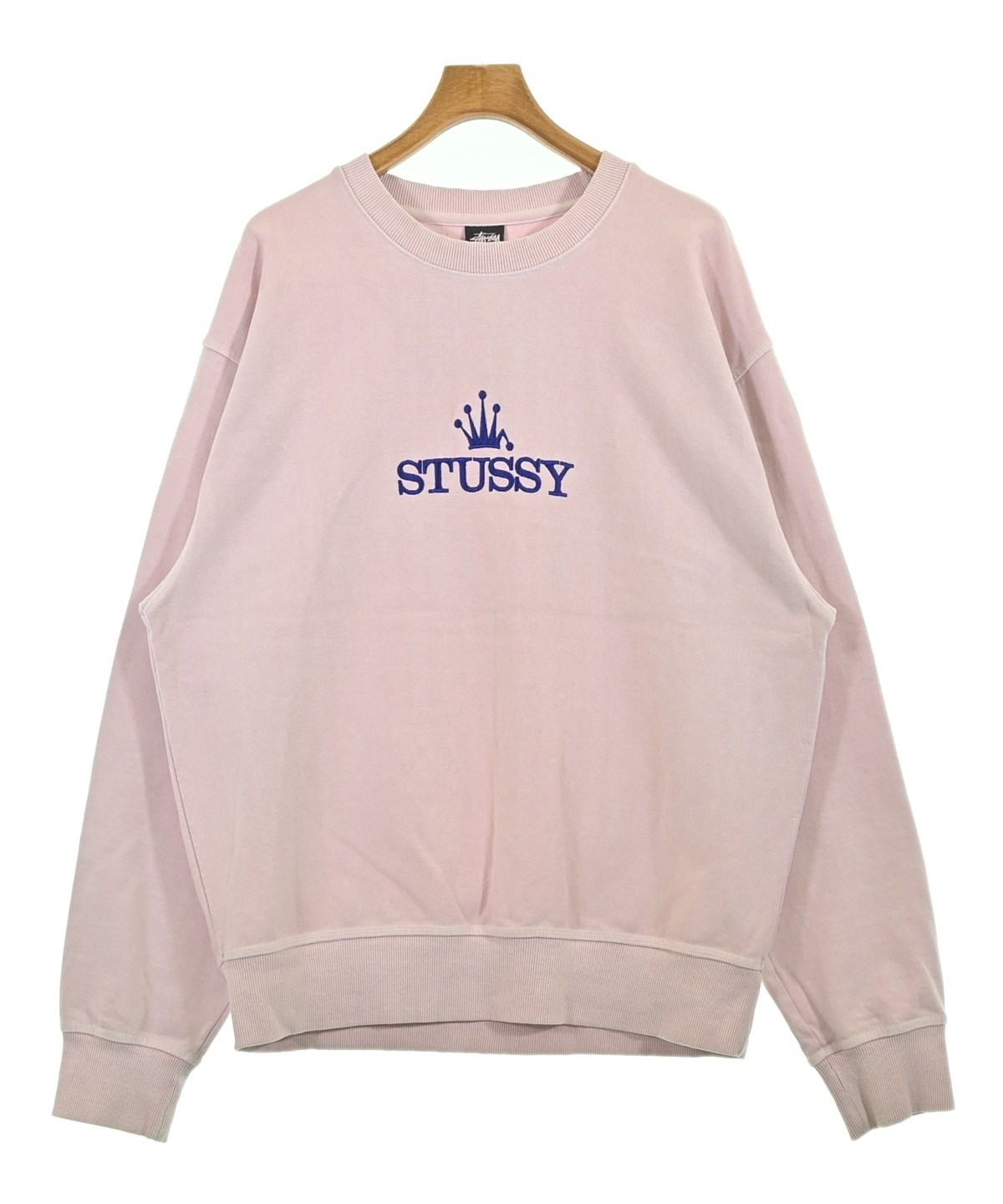 STUSSY（ステューシー）スウェット ピンク サイズ:L メンズ