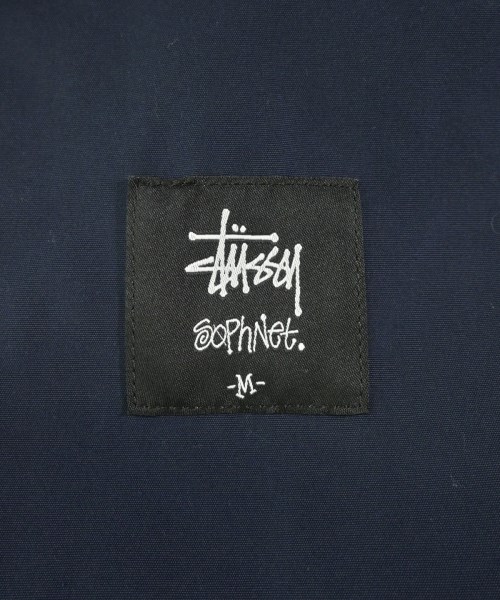 STUSSY（ステューシー）ステンカラーコート 紺 サイズ:M メンズ/2200703675514