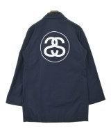 STUSSY（ステューシー）ステンカラーコート 紺 サイズ:M メンズ/2200703675514