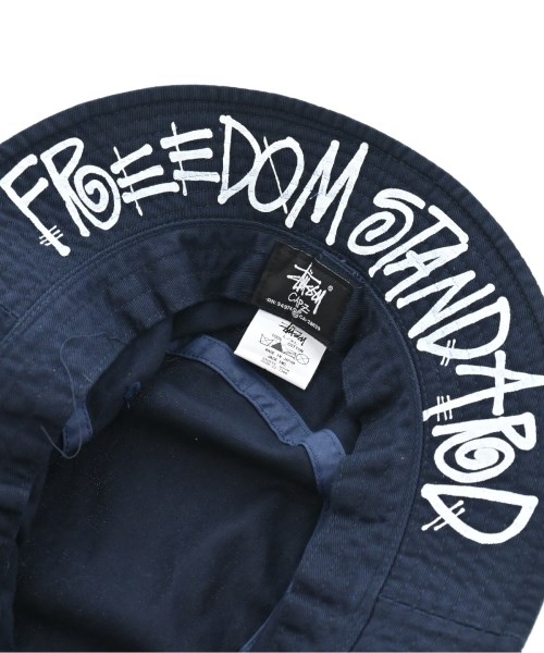 STUSSY（ステューシー）ハット 紺 サイズ:L/XL メンズ/2200703675996