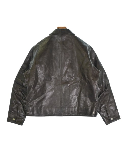 STUSSY（ステューシー）ライダース 茶 サイズ:S メンズ/2200705869010