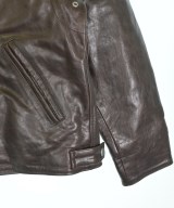 STUSSY（ステューシー）ライダース 茶 サイズ:S メンズ/2200705869010