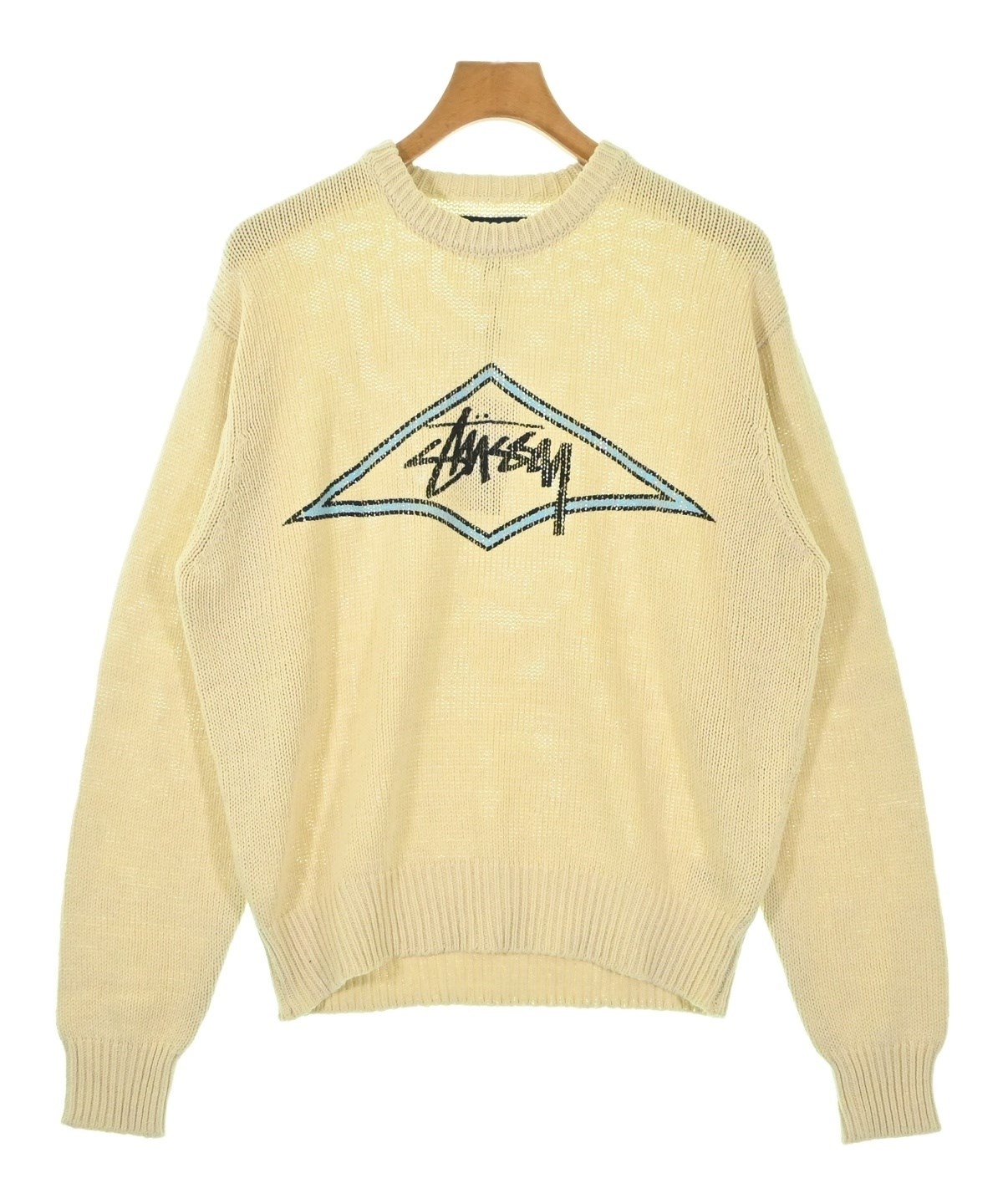 Stussy セーター M STUSSY（ステューシー）ニット・セーター 白 サイズ:M メンズ