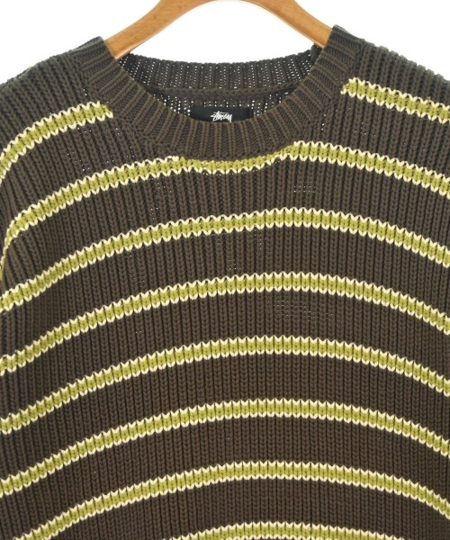 STUSSY（ステューシー）ニット・セーター 茶 サイズ:M メンズ/2200705869034