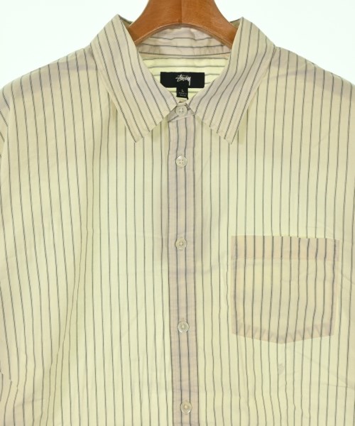 STUSSY（ステューシー）カジュアルシャツ ベージュ サイズ:L メンズ/2200705869058