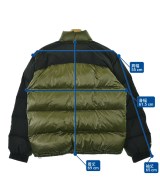 STUSSY（ステューシー）ダウンジャケット/ダウンベスト カーキ サイズ:M メンズ/2200705875028