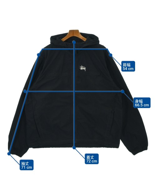 STUSSY（ステューシー）マウンテンパーカー 紺 サイズ:L メンズ/2200705875042