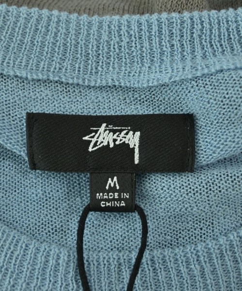 STUSSY（ステューシー）ニット・セーター 青 サイズ:M メンズ/2200705875059
