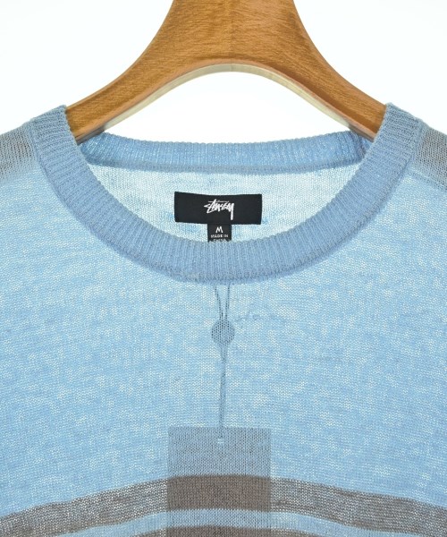 STUSSY（ステューシー）ニット・セーター 青 サイズ:M メンズ/2200705875059