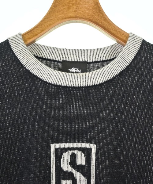STUSSY（ステューシー）ニット・セーター 黒 サイズ:M メンズ/2200705875066