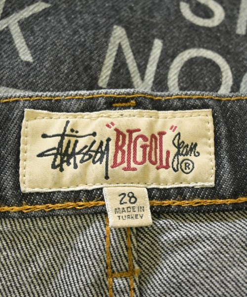 STUSSY（ステューシー）デニムパンツ 黒 サイズ:28(S位) メンズ/2200702144059