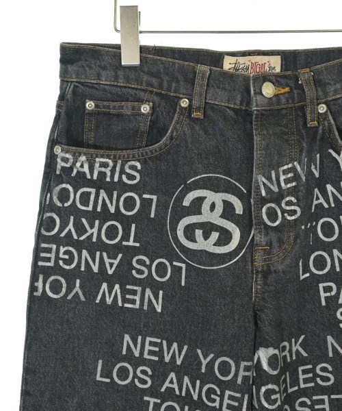 STUSSY（ステューシー）デニムパンツ 黒 サイズ:28(S位) メンズ/2200702144059