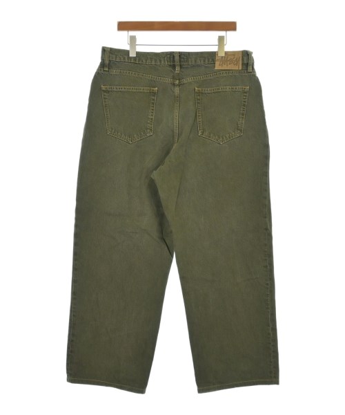 STUSSY（ステューシー）デニムパンツ 緑 サイズ:34(XL位) メンズ/2200706017021