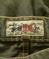 STUSSY（ステューシー）デニムパンツ 緑 サイズ:34(XL位) メンズ/2200706017021
