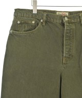 STUSSY（ステューシー）デニムパンツ 緑 サイズ:34(XL位) メンズ/2200706017021