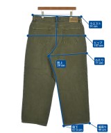 STUSSY（ステューシー）デニムパンツ 緑 サイズ:34(XL位) メンズ