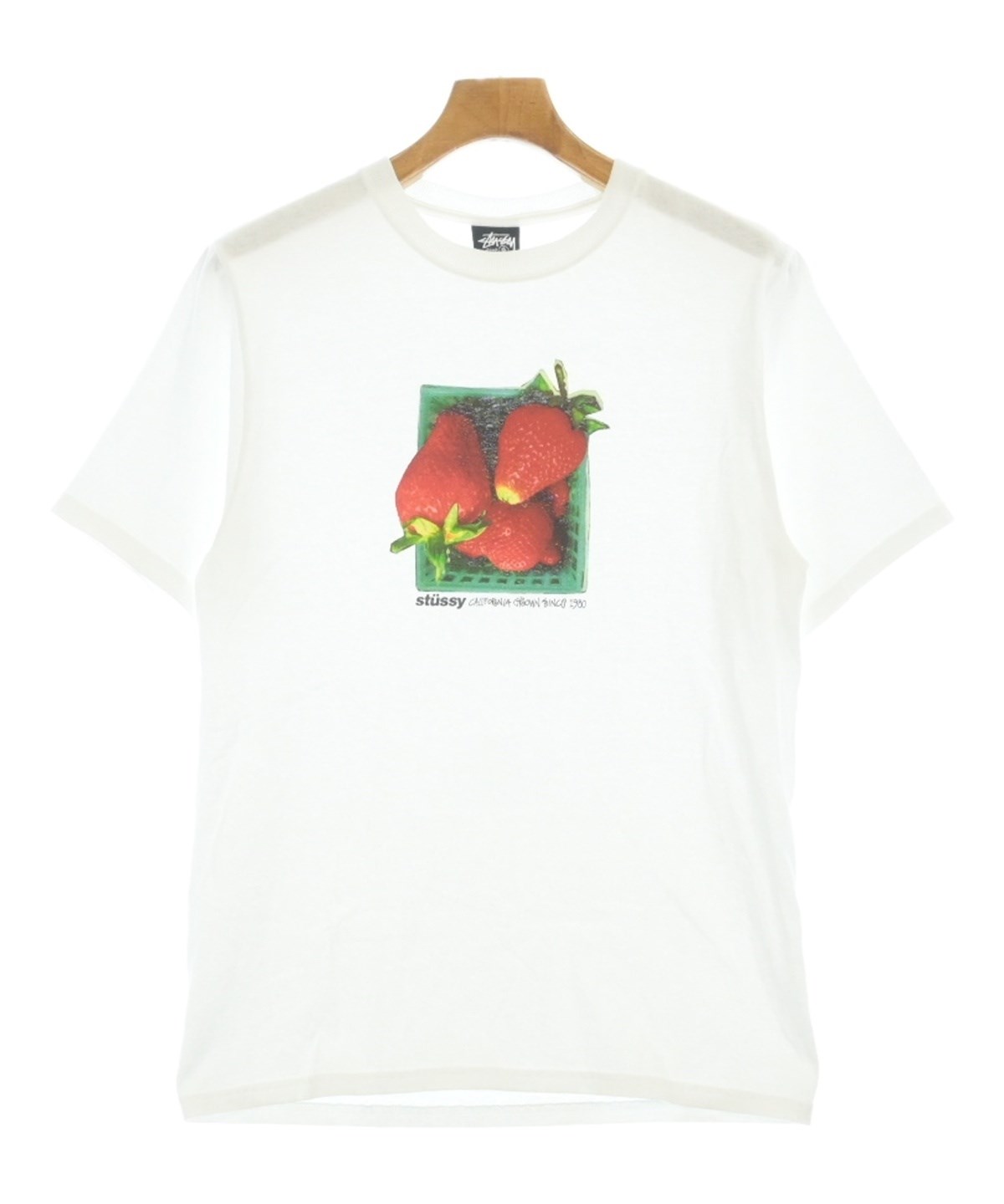 STUSSY（ステューシー）Tシャツ・カットソー 白 サイズ:S メンズ