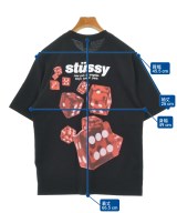 STUSSY（ステューシー）Tシャツ・カットソー 黒 サイズ:M メンズ/2200706786019