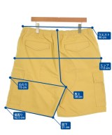 STUSSY（ステューシー）ショートパンツ 黄 サイズ:XL メンズ/2200707111018