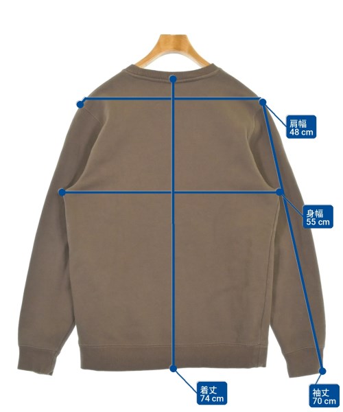 STUSSY（ステューシー）スウェット 茶 サイズ:M メンズ/2200704446014