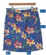 STUSSY（ステューシー）ショートパンツ 青 サイズ:L メンズ/2200707994154