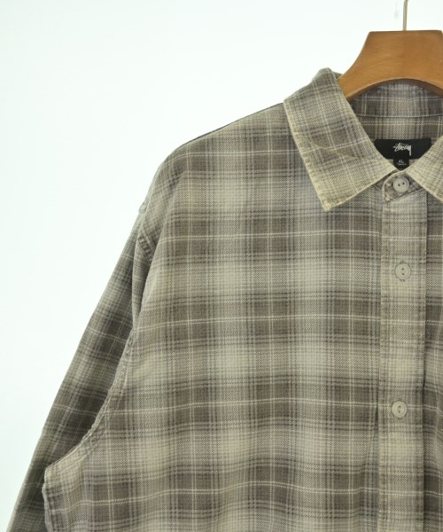 STUSSY（ステューシー）カジュアルシャツ グレー サイズ:XL メンズ/2200705435314