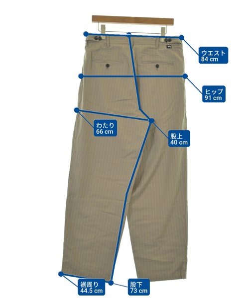 STUSSY（ステューシー）スラックス ベージュ サイズ:32(L位) メンズ/2200708926413