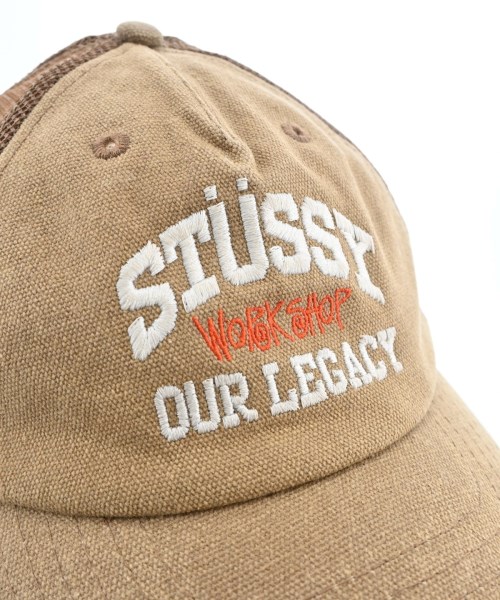 STUSSY（ステューシー）キャップ 茶 サイズ:- メンズ/2200707734064