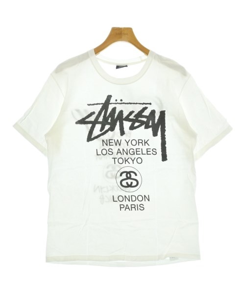 STUSSY（ステューシー）Tシャツ・カットソー 白 サイズ:M メンズ/2200707959030
