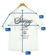 STUSSY（ステューシー）Tシャツ・カットソー 白 サイズ:M メンズ/2200707959030