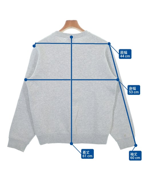 STUSSY（ステューシー）スウェット グレー サイズ:S メンズ/2200662742029