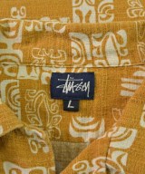 STUSSY（ステューシー）カジュアルシャツ 黄 サイズ:L メンズ/2200644819145