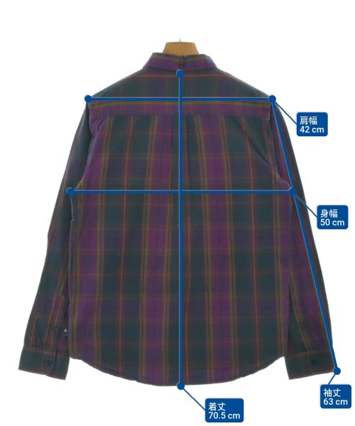 STUSSY（ステューシー）カジュアルシャツ 紺 サイズ:M メンズ/2200663467051